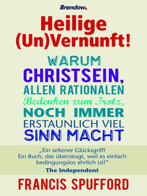 cover image of Heilige (Un)Vernunft!
